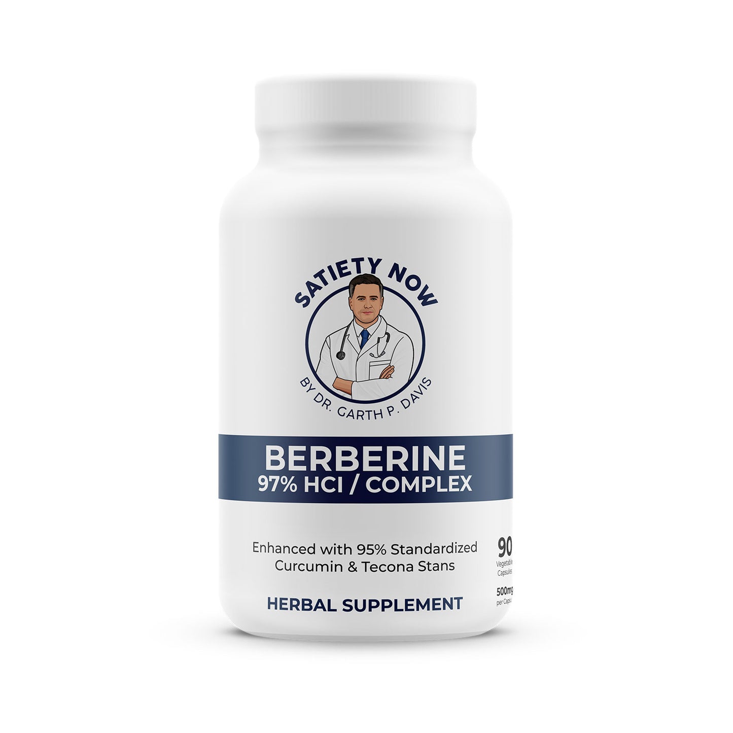 Berberina HCI Complex con cúrcuma y tecoma, 550 mg (90 cápsulas), Estandarizada al 97%